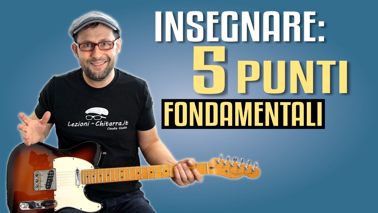 insegnare chitarra